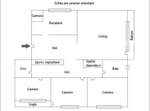 Apartament de vânzare 4 camere Marasti - 25021AV | BLITZ Cluj-Napoca | Poza2