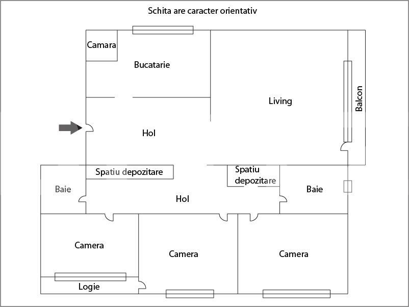 Apartament de vânzare 4 camere Marasti - 25021AV | BLITZ Cluj-Napoca | Poza2