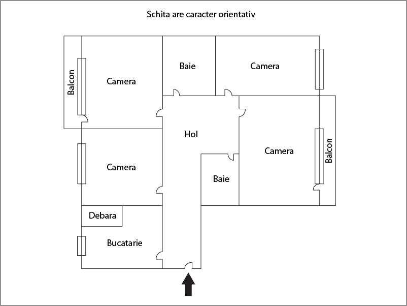 Apartament de vânzare 4 camere Manastur - 25049AV | BLITZ Cluj-Napoca | Poza1