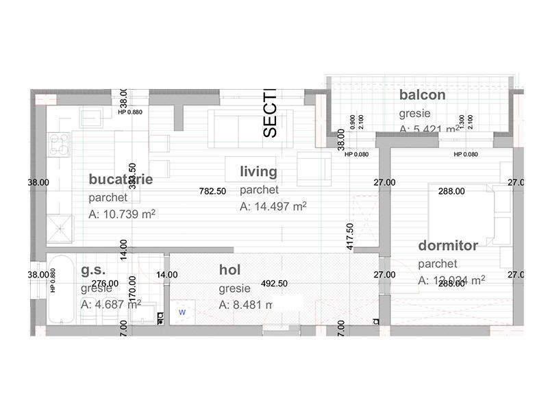 Apartament de vânzare 2 camere Grigorescu - 25052AV | BLITZ Cluj-Napoca | Poza1