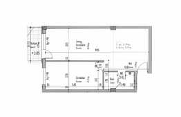 2 camere, 53,99 mp, etaj intermediar, semifinisat, zona Taietura Turcului