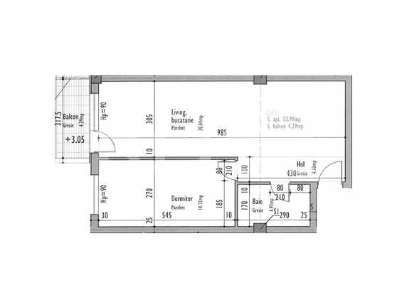 Apartament de vânzare 2 camere Dambul Rotund - 25086AV | BLITZ Cluj-Napoca | Poza1