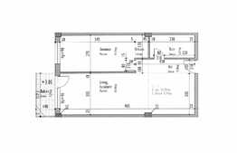 2 camere, 56,28 mp, etaj intermediar, semifinisat, zona Taietura Turcului
