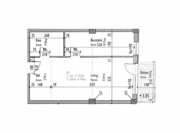 Garsonieră de vânzare Dambul Rotund - 25093AV | BLITZ Cluj-Napoca | Poza1