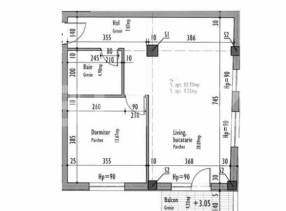 Apartament de vânzare 2 camere Dambul Rotund - 25094AV | BLITZ Cluj-Napoca | Poza1