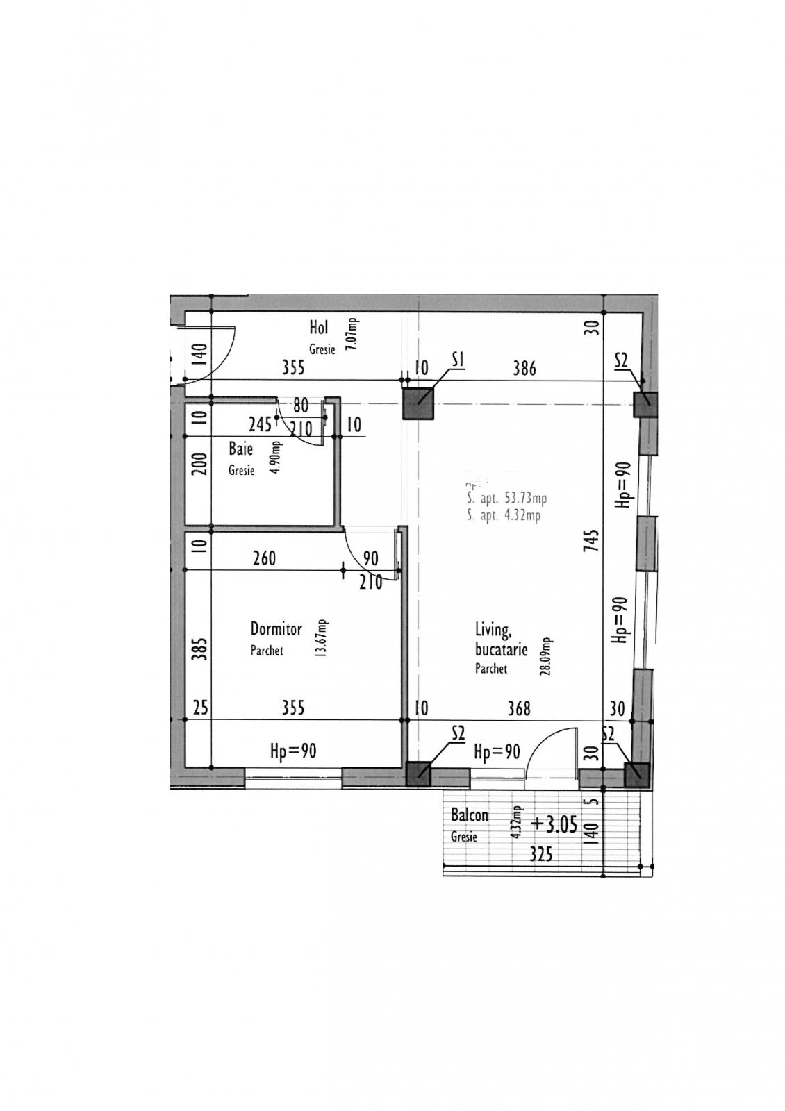 Apartament de vânzare 2 camere Dambul Rotund - 25094AV | BLITZ Cluj-Napoca | Poza1