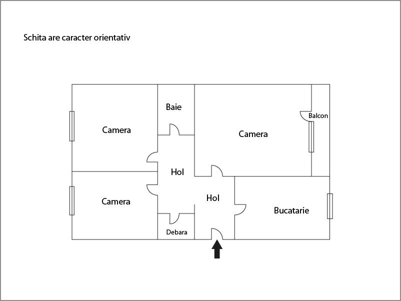 Apartament de vânzare 3 camere Manastur - 2510AV | BLITZ Cluj-Napoca | Poza1