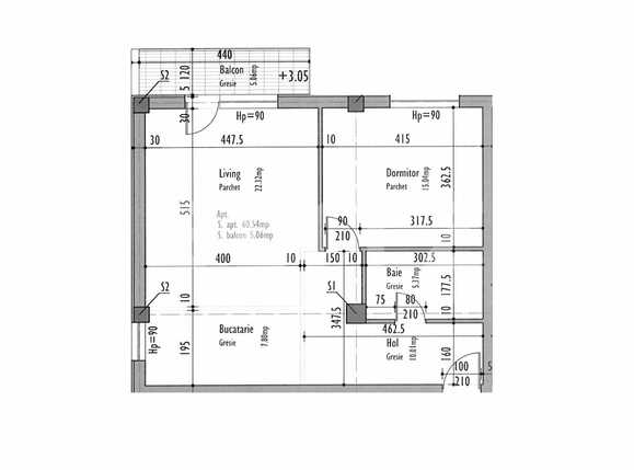 Apartament de vânzare 2 camere Dambul Rotund - 25101AV | BLITZ Cluj-Napoca | Poza1