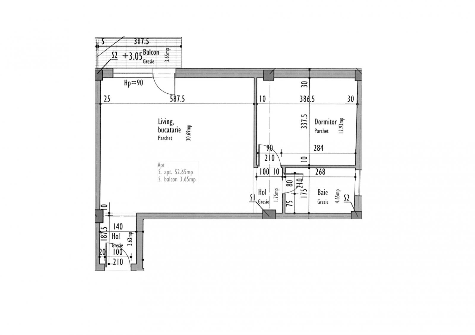 Apartament de vânzare 2 camere Dambul Rotund - 25104AV | BLITZ Cluj-Napoca | Poza1