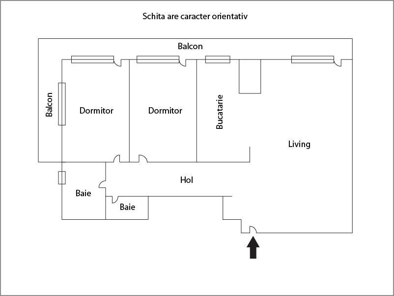 Apartament de vânzare 3 camere Andrei Mureşanu - 25117AV | BLITZ Cluj-Napoca | Poza1