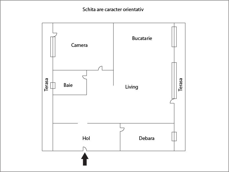Apartament de vânzare 2 camere Floreşti - 25124AV | BLITZ Cluj-Napoca | Poza1
