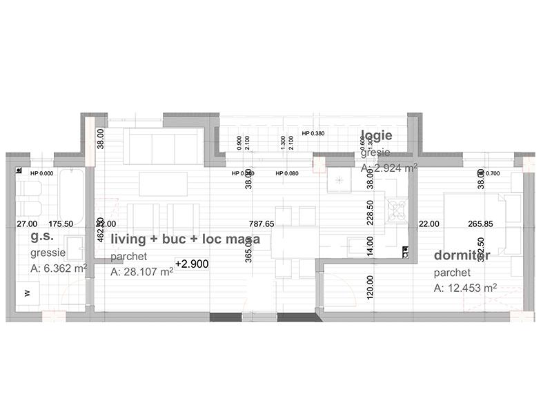 Apartament de vânzare 2 camere Grigorescu - 25127AV | BLITZ Cluj-Napoca | Poza1