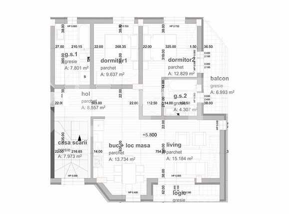 Apartament de vânzare 3 camere Grigorescu - 25133AV | BLITZ Cluj-Napoca | Poza1