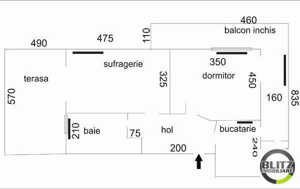 Apartament de vânzare 3 camere Bună Ziua - 2516AV | BLITZ Cluj-Napoca | Poza1