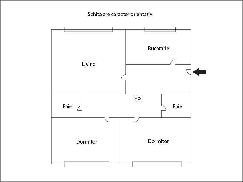 Apartament de vânzare 3 camere Manastur - 25182AV | BLITZ Cluj-Napoca | Poza1