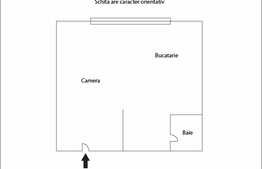 De vanzare garsoniera, 38 mp, decomandata, zona strazii Beiusului