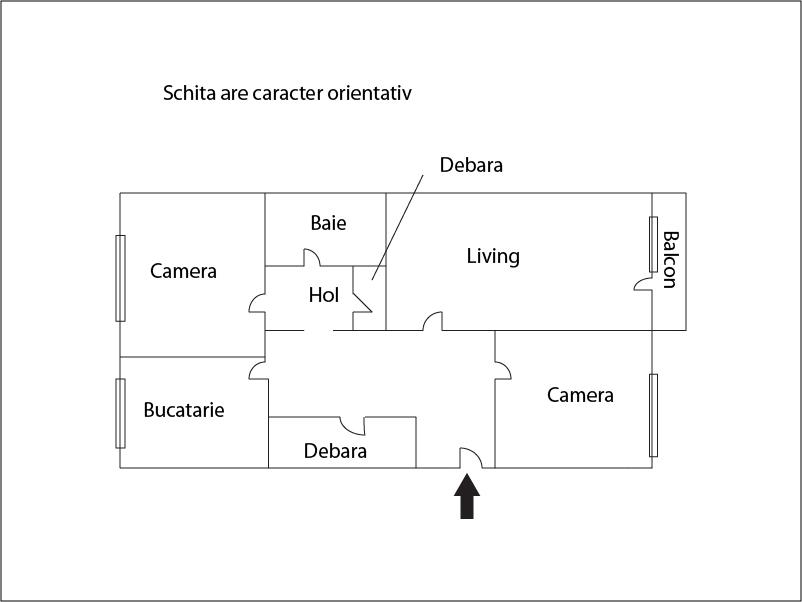 Apartament de vânzare 3 camere Grigorescu - 2526AV | BLITZ Cluj-Napoca | Poza1