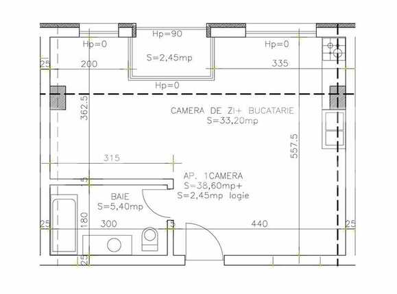 Garsonieră de vânzare Europa - 25302AV | BLITZ Cluj-Napoca | Poza1