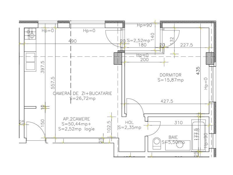 Apartament de vânzare 2 camere Europa - 25305AV | BLITZ Cluj-Napoca | Poza1