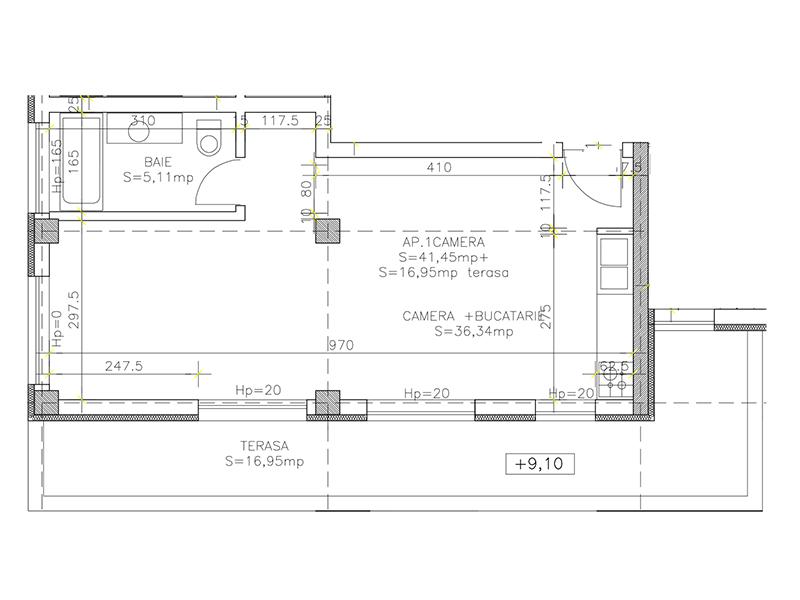 Garsonieră de vânzare Europa - 25307AV | BLITZ Cluj-Napoca | Poza1