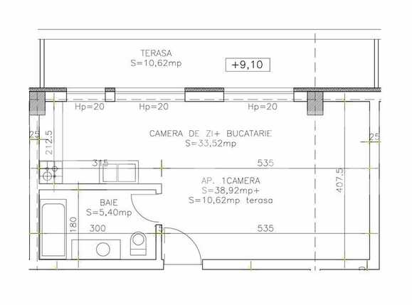 Garsonieră de vânzare Europa - 25314AV | BLITZ Cluj-Napoca | Poza1