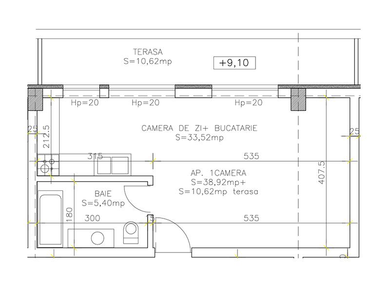 Garsonieră de vânzare Europa - 25314AV | BLITZ Cluj-Napoca | Poza1
