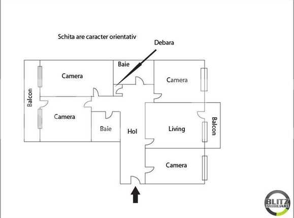 Apartament de vânzare 4 camere Manastur - 2533AV | BLITZ Cluj-Napoca | Poza16