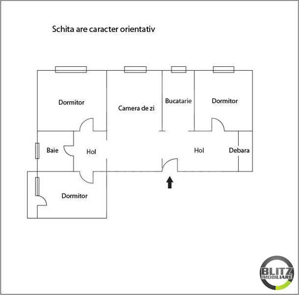 Apartament de vânzare 4 camere Manastur - 2534AV | BLITZ Cluj-Napoca | Poza1
