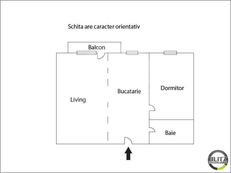 Apartament de vânzare 2 camere Floreşti - 2536AV | BLITZ Cluj-Napoca | Poza1