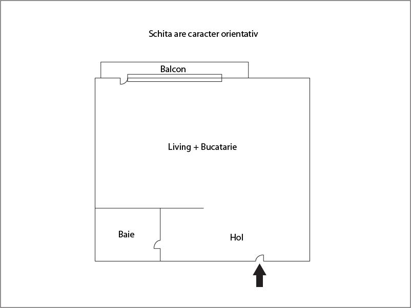 Garsonieră de vânzare Floreşti - 25387AV | BLITZ Cluj-Napoca | Poza1