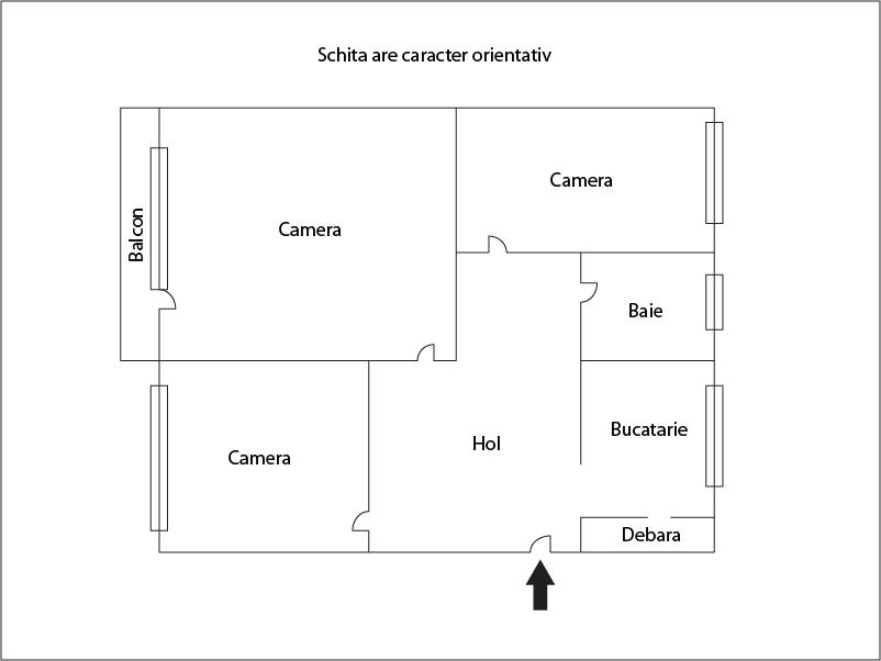 Apartament de vânzare 3 camere Manastur - 25407AV | BLITZ Cluj-Napoca | Poza1