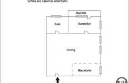 Apartament 50 mp, 2 camere decomandate, in zona Buna Ziua