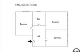 Vanzare 2 camere, 58 mp utili, decomandat, boxa! Zona Horea!