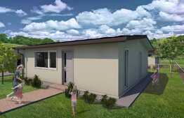 Apartament in casa pe structura metalica, 58 mp, gradina 150 mp, zona Valea Seaca