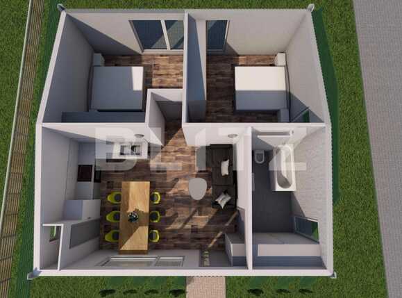 Apartament de vânzare 3 camere Exterior Nord - 25472AV | BLITZ Cluj-Napoca | Poza1