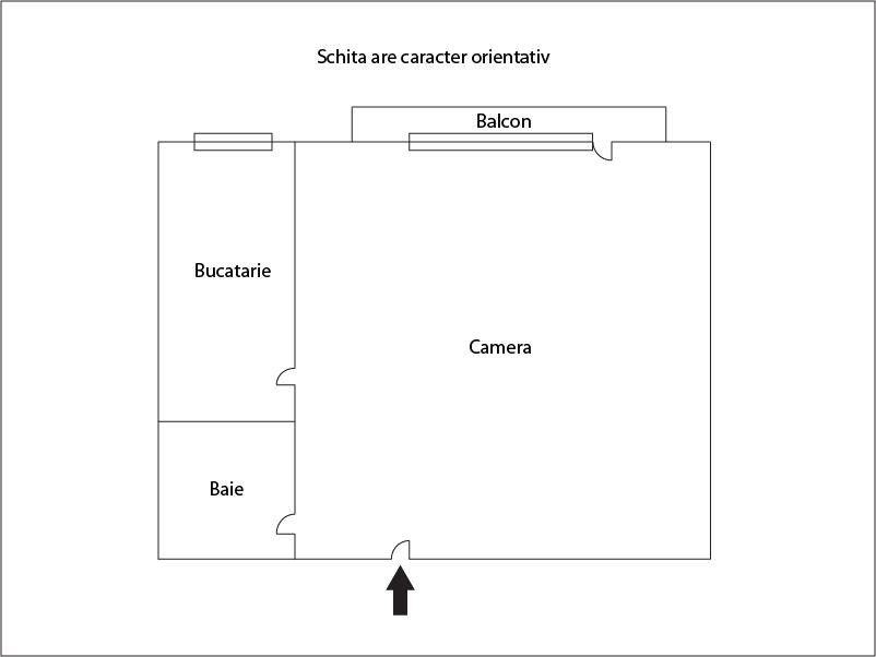 Garsonieră de vânzare Floreşti - 25525AV | BLITZ Cluj-Napoca | Poza1