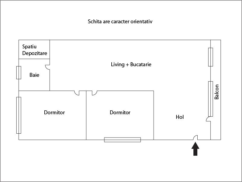 Apartament de vânzare 3 camere Floreşti - 25550AV | BLITZ Cluj-Napoca | Poza1