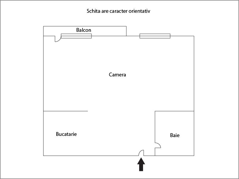 Garsonieră de vânzare Andrei Mureşanu - 25558AV | BLITZ Cluj-Napoca | Poza1
