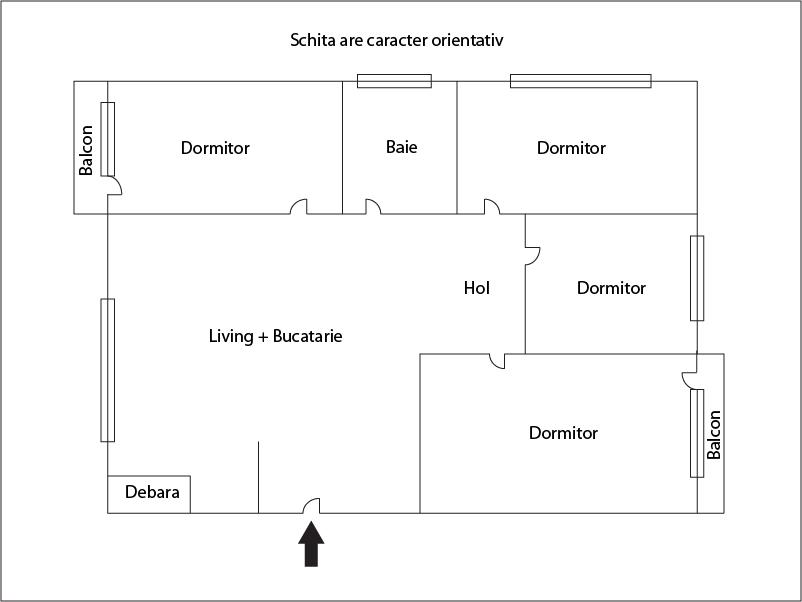 Apartament de vânzare 3 camere Gheorgheni - 25561AV | BLITZ Cluj-Napoca | Poza1