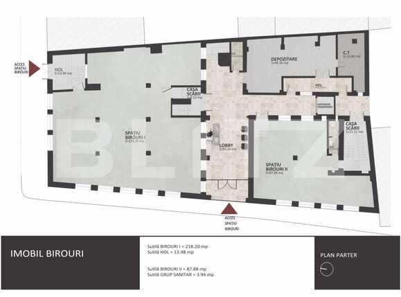 Spațiu birouri de închiriat Central - 25564SIB | BLITZ Cluj-Napoca | Poza8