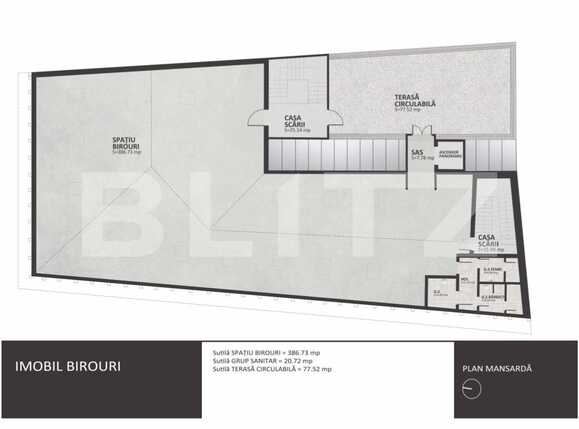 Spațiu birouri de închiriat Central - 25564SIB | BLITZ Cluj-Napoca | Poza4