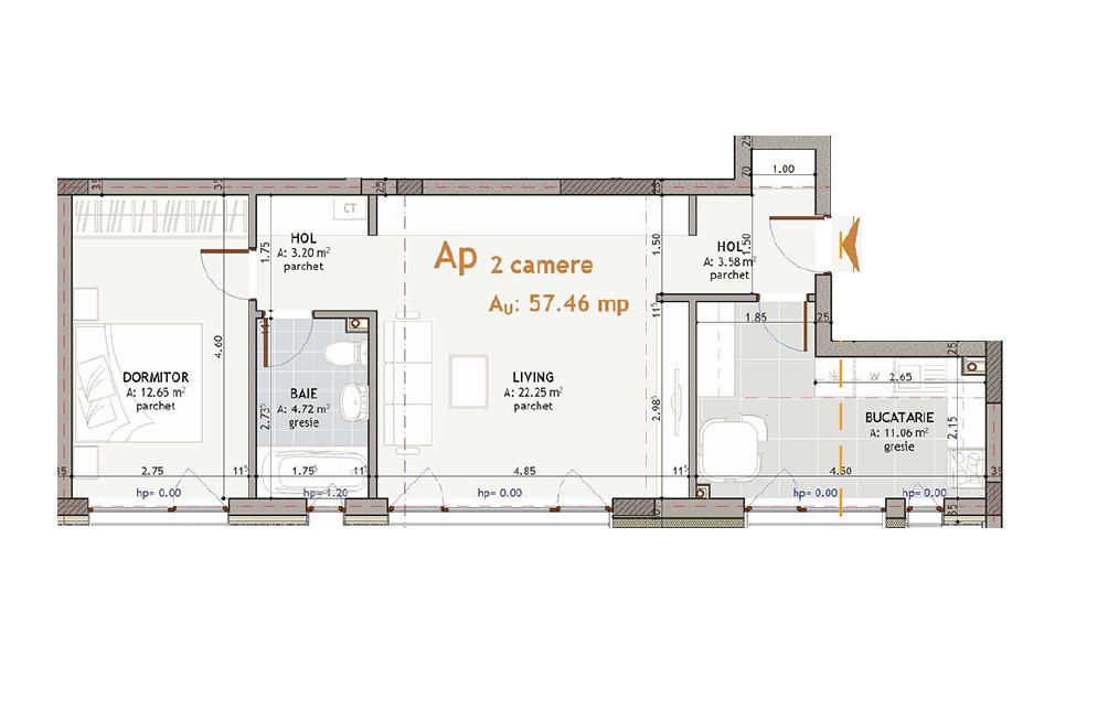 Apartament de vânzare 2 camere Marasti - 25567AV | BLITZ Cluj-Napoca | Poza1