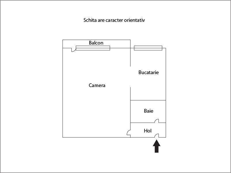 Garsonieră de vânzare Marasti - 25577AV | BLITZ Cluj-Napoca | Poza1