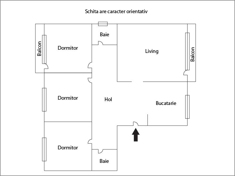 Apartament de vânzare 4 camere Marasti - 25602AV | BLITZ Cluj-Napoca | Poza1