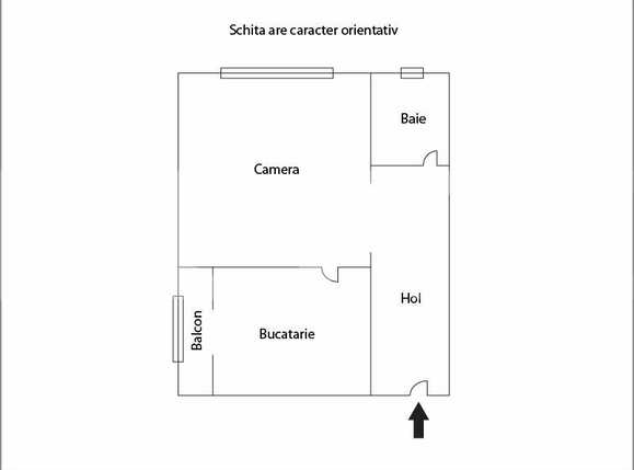 Garsonieră de vânzare Gruia - 25604AV | BLITZ Cluj-Napoca | Poza1