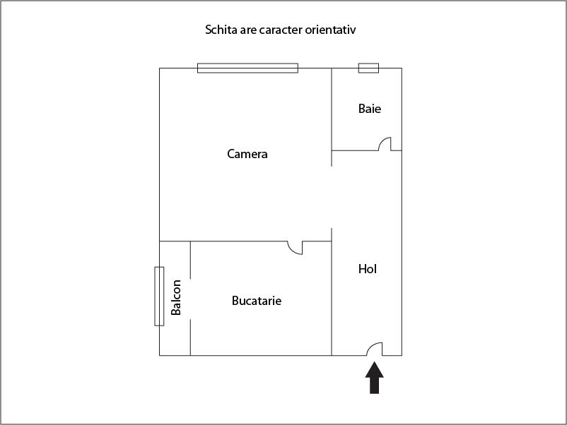 Garsonieră de vânzare Gruia - 25604AV | BLITZ Cluj-Napoca | Poza1