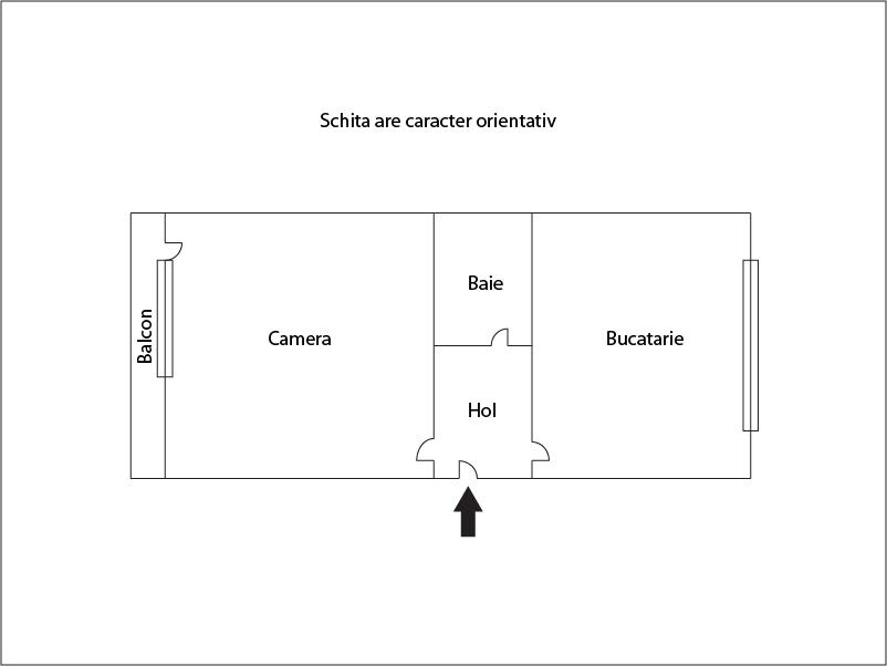 Garsonieră de vânzare Marasti - 25616AV | BLITZ Cluj-Napoca | Poza1