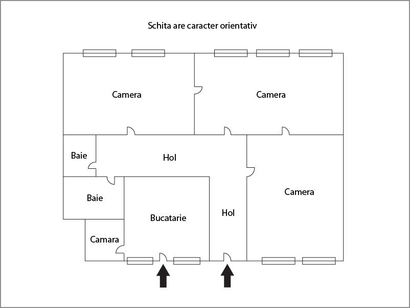 Apartament de vânzare 3 camere Central - 25617AV | BLITZ Cluj-Napoca | Poza1