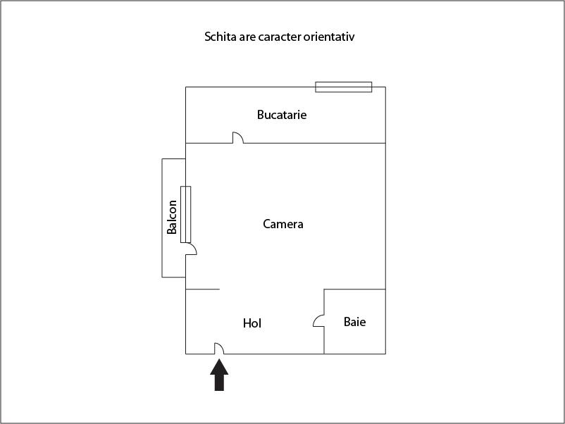 Garsonieră de vânzare Manastur - 25635AV | BLITZ Cluj-Napoca | Poza1