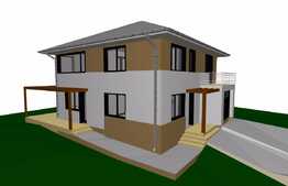 Casa individuala 160 mp utili, teren 435 mp, zona rezidentiala linistita!